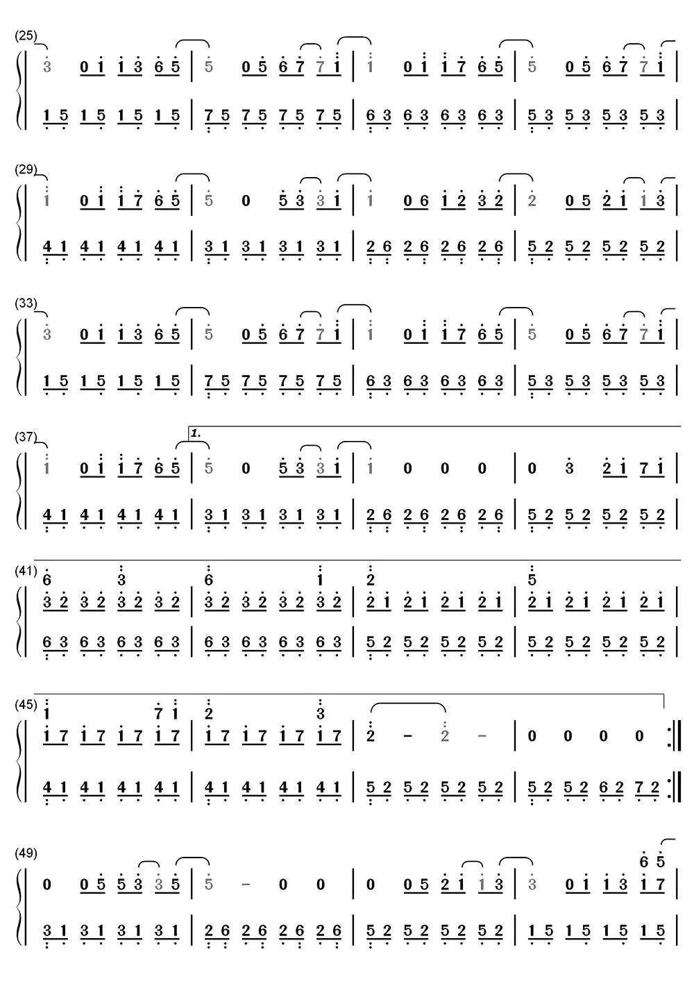 freepiano新手入门曲谱,暴走钢琴谱子 虫虫钢琴-钢琴曲-钢琴谱-free piano sheet music