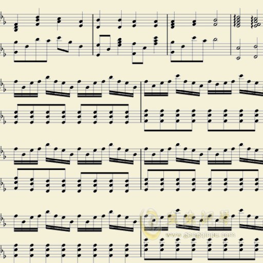 就是一种爱的钢琴谱