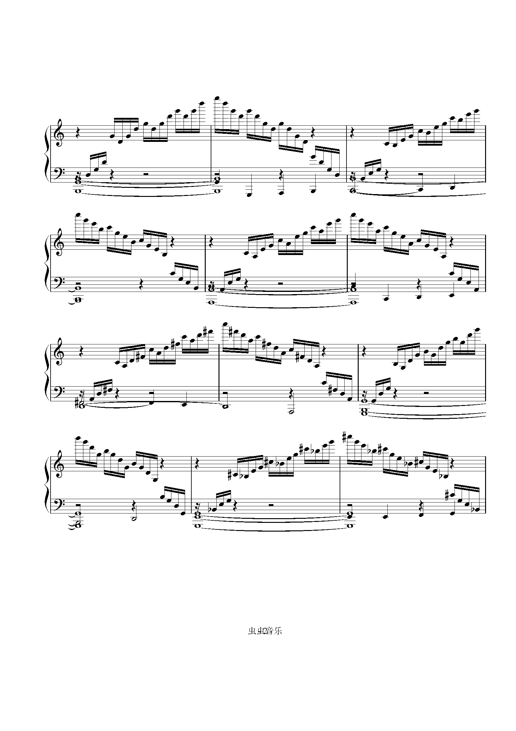 圣咏逃亡曲谱子(3)