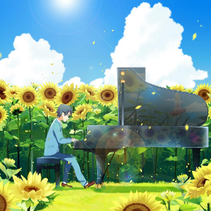 Summer-C调简谱钢琴谱