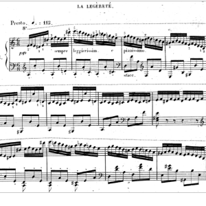 车尔尼 轻盈练习曲 Op.692. No3钢琴谱