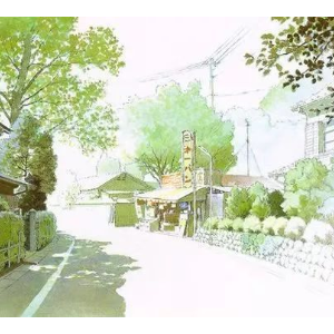 风居住的街道--矶村由纪子-大音符版钢琴谱