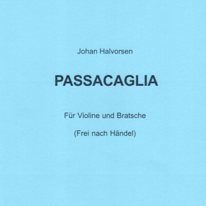 帕萨卡利亚（Passacaglia）完整版钢琴谱