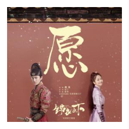 愿《锦衣之下》电视剧主题曲-C调简单版钢琴谱