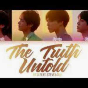 The Truth Untold - BTS钢琴谱