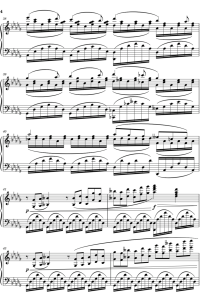 B-flat Major钢琴谱